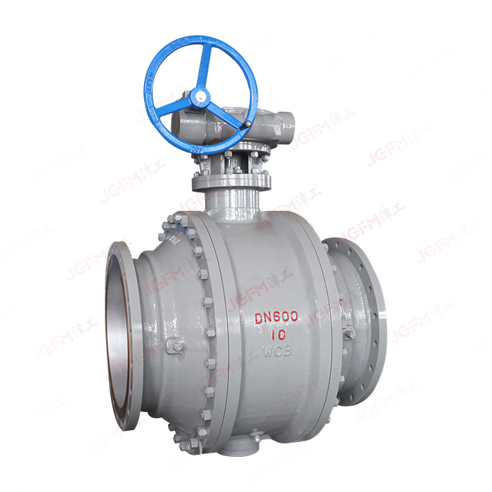 蜗轮固定式法兰球阀